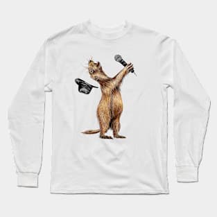 Prairie Dog Singer Long Sleeve T-Shirt